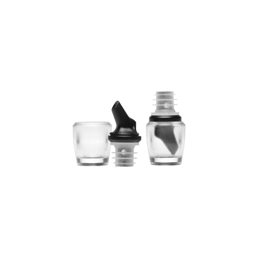 Tru-Pour Pourer Combo & Measure Black 15ml (12/Pack) - Kitchenly