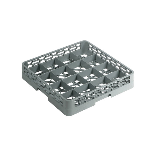Unica Glass Rack 16 Compartment 500x500x100mm