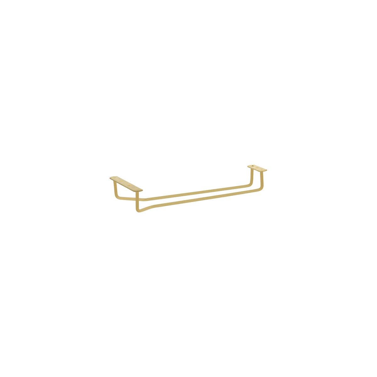 Chef Inox Glass Hanger Brass Plated 260mm - Kitchenly
