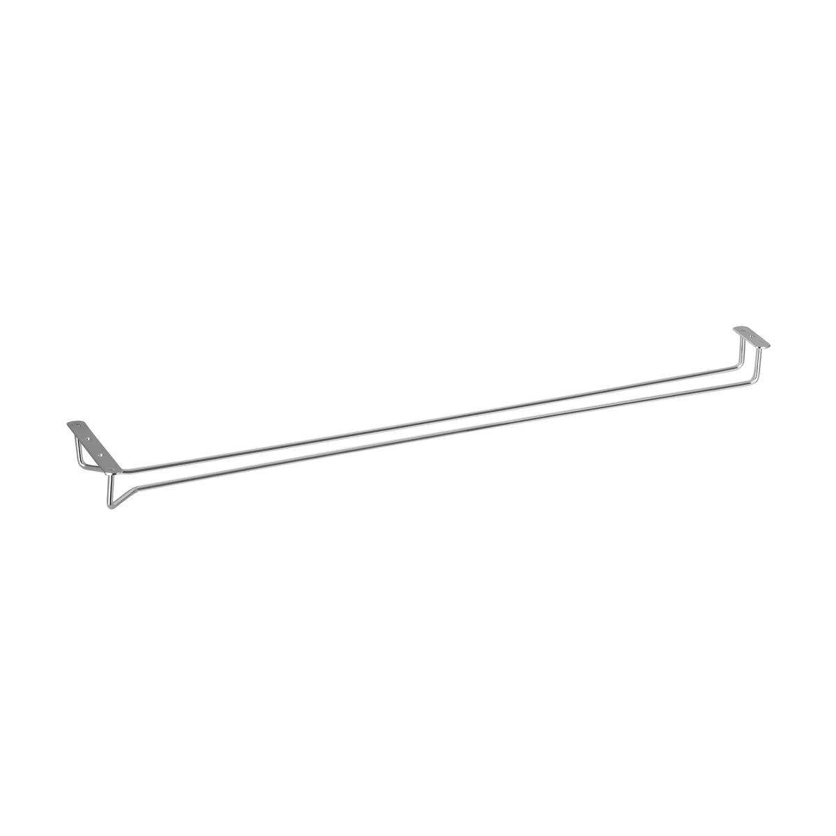 Chef Inox Glass Hanger Chrome Plate 610mm - Kitchenly