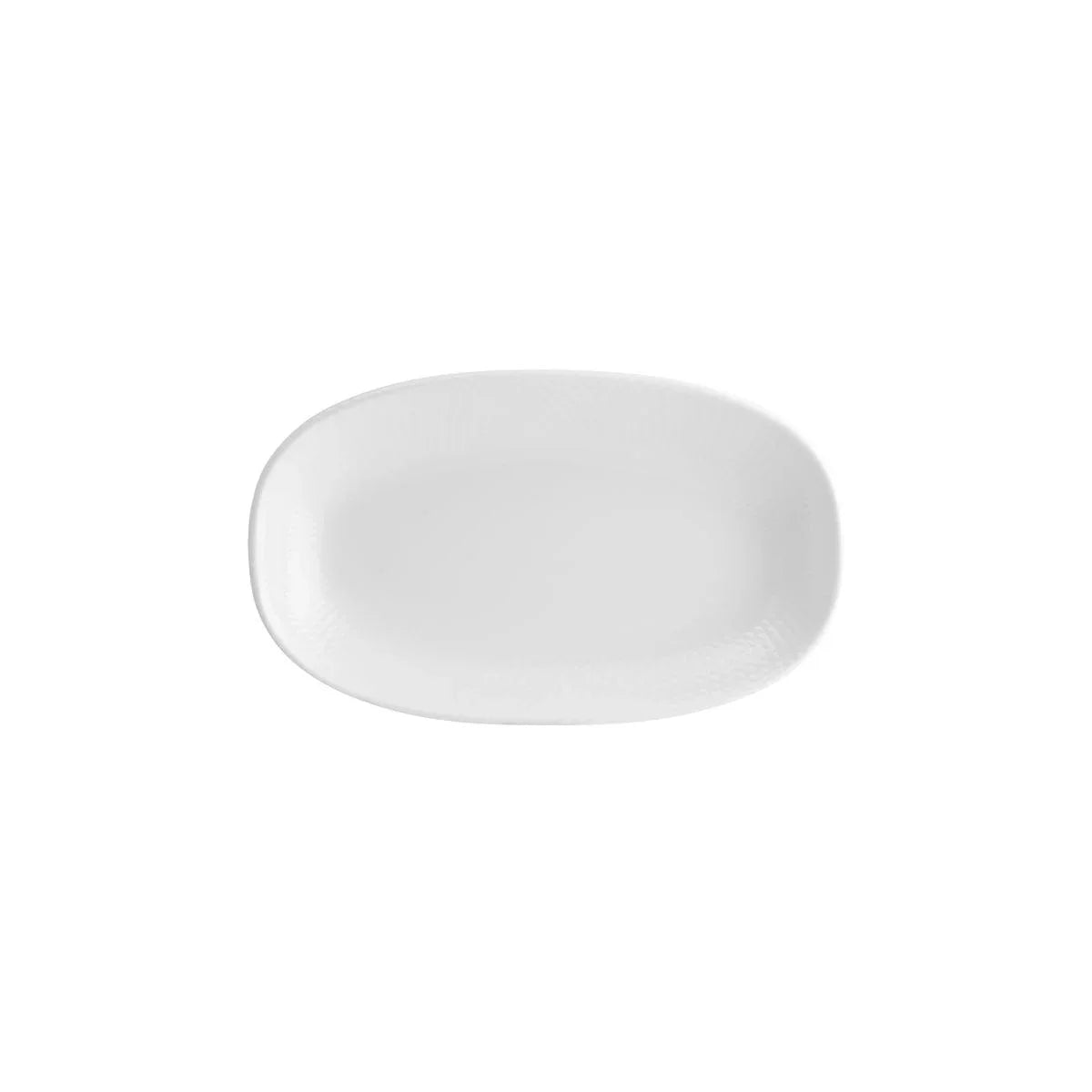 Bonna Diamond Oval Coupe Plate 340x190x39mm (Box of 6) - Kitchenly