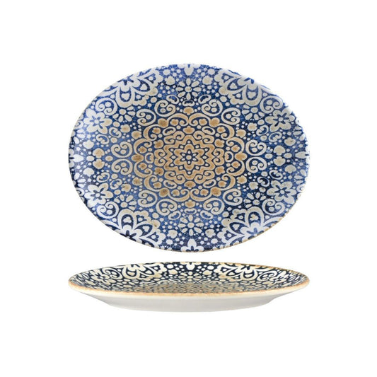 Bonna Alhambra Oval Coupe Platter 310x245x30mm (Box of 6) - Kitchenly