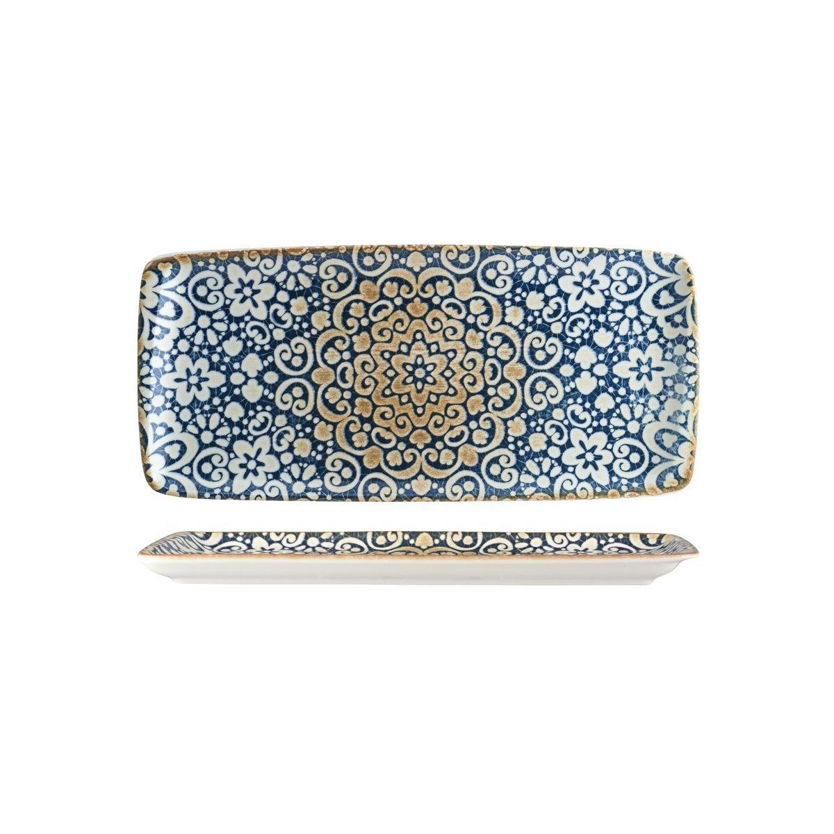 Bonna Alhambra Rectangular Platter 350x170x20mm (Box of 12) - Kitchenly