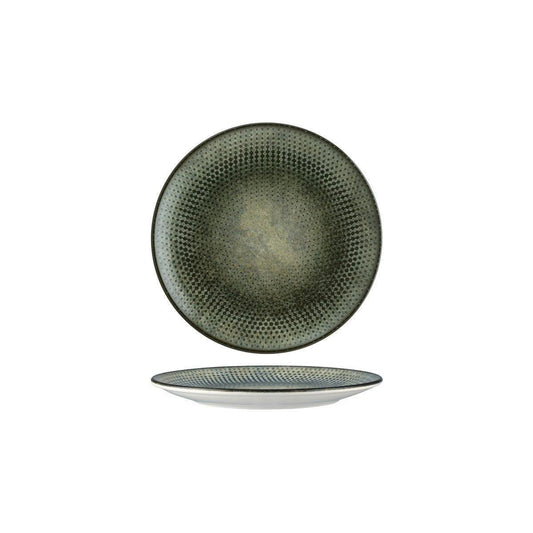 Bonna Lenta Olive Round Coupe Plate 210mm (Box of 12) - Kitchenly