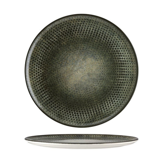 Bonna Lenta Olive Round Platter 320mm (Box of 6) - Kitchenly