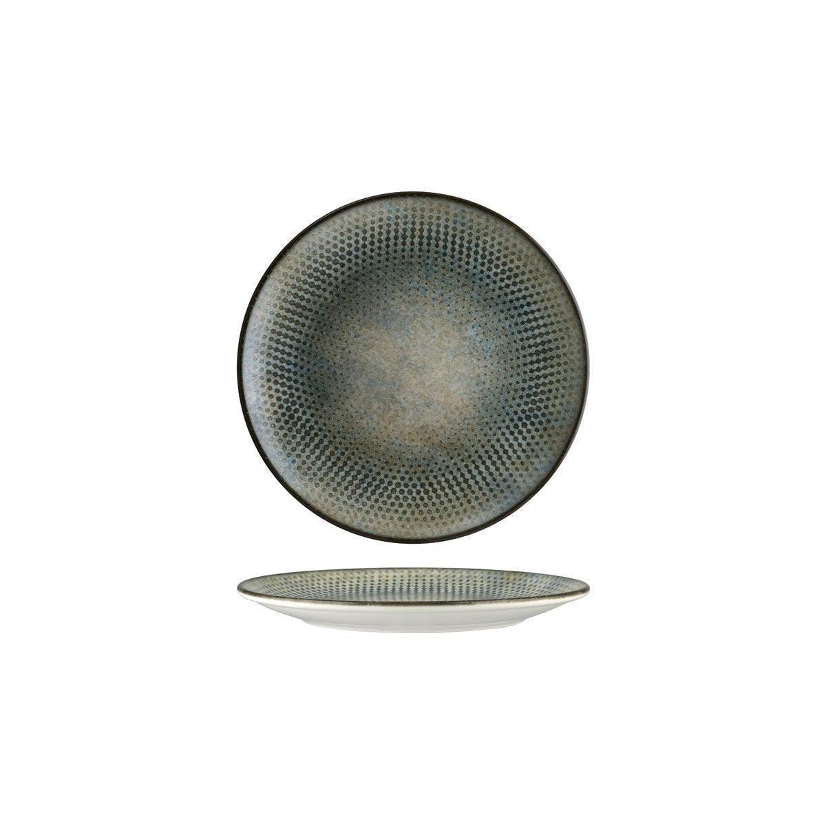 Bonna Lenta Ash Round Coupe Plate 210mm (Box of 12) - Kitchenly