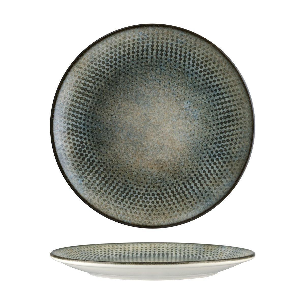 Bonna Lenta Ash Round Coupe Plate 270mm (Box of 12) - Kitchenly