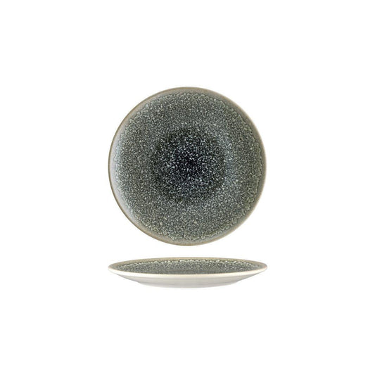 Bonna Thar Black Round Coupe Plate 210mm (Box of 12) - Kitchenly