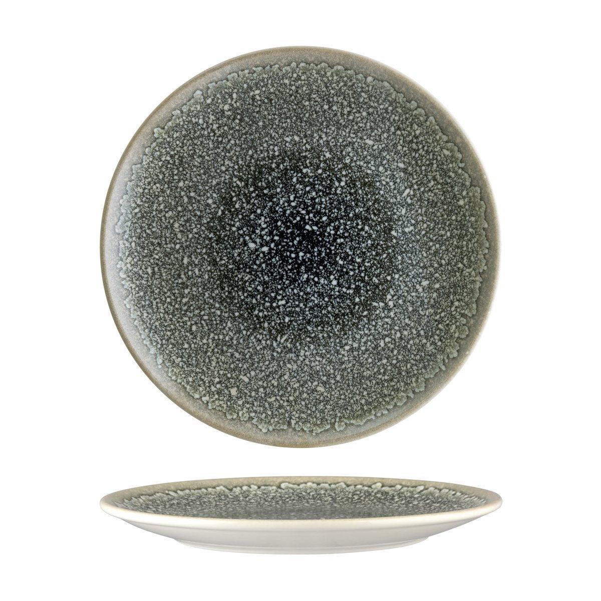 Bonna Thar Black Round Coupe Plate 270mm (Box of 12) - Kitchenly