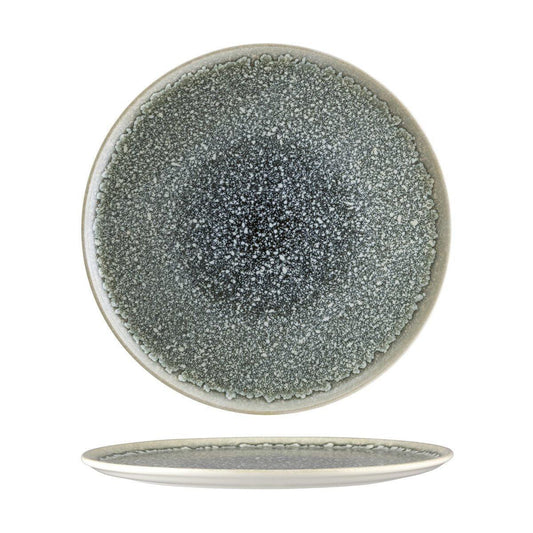 Bonna Thar Black Round Platter 320mm (Box of 6) - Kitchenly