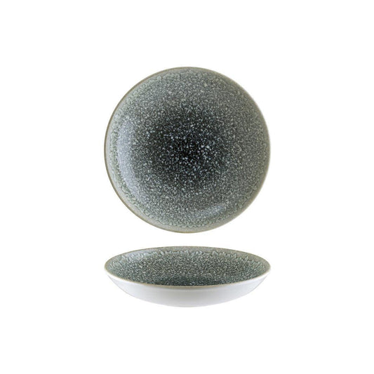 Bonna Thar Black Round Flared Bowl 230x45mm / 1000ml (Box of 6) - Kitchenly