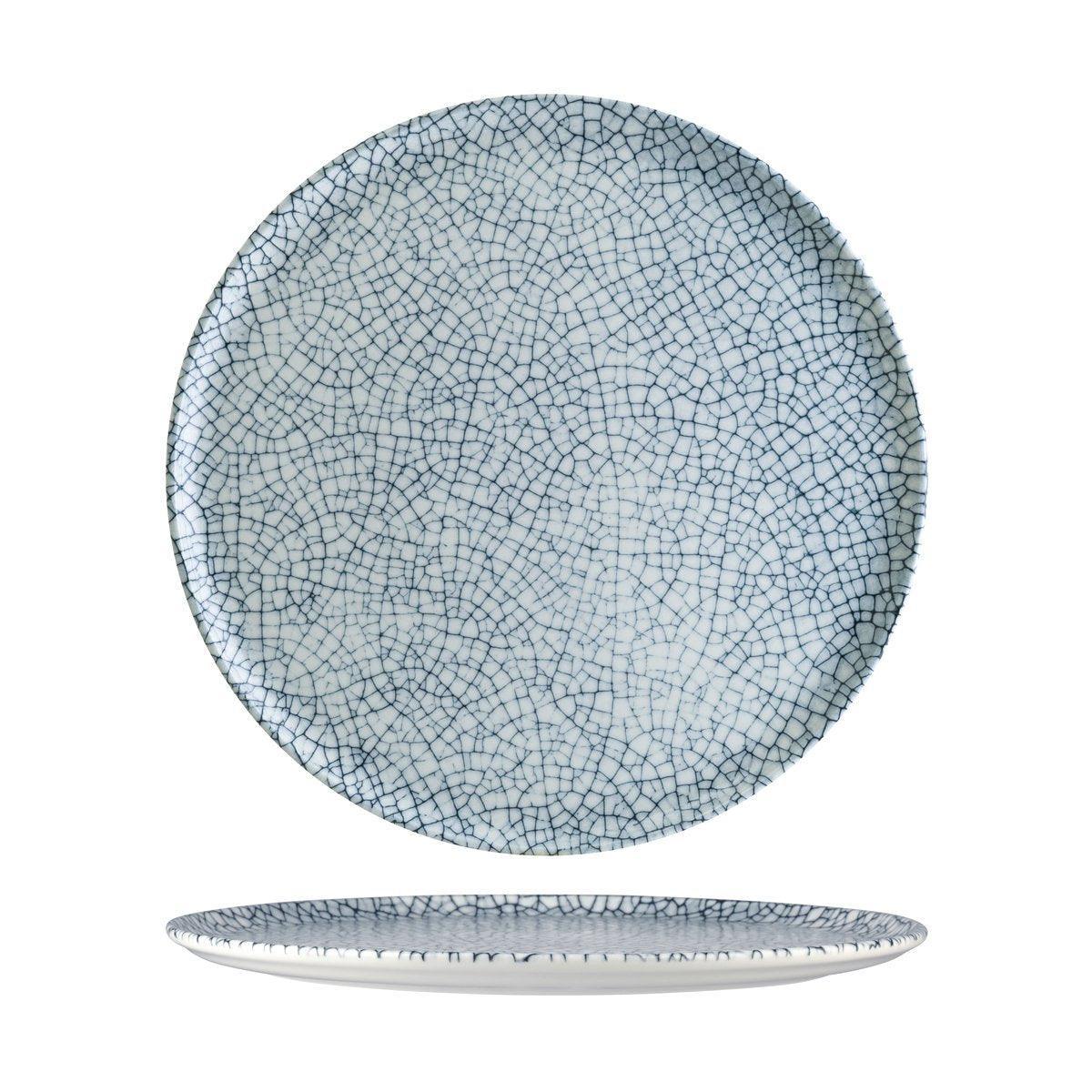 Bonna Mito Denim Round Platter 320mm (Box of 6) - Kitchenly