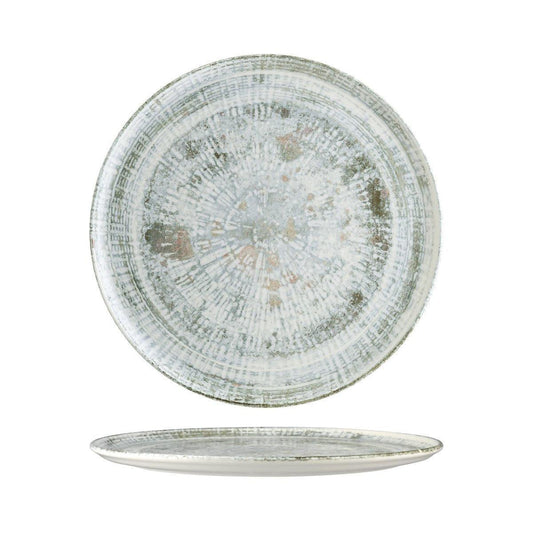 Bonna Odette Olive Round Platter 320mm (Box of 6) - Kitchenly