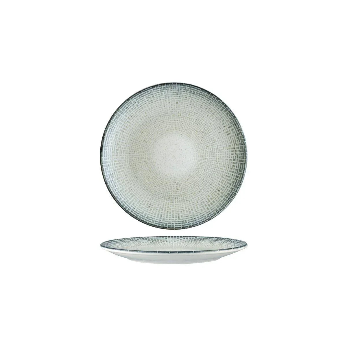 Bonna Maze Round Coupe Plate 210mm (Box of 12) - Kitchenly