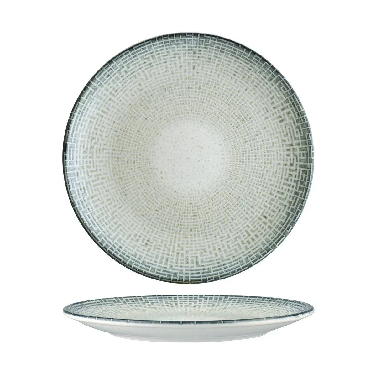 Bonna Maze Round Coupe Plate 270mm (Box of 12) - Kitchenly