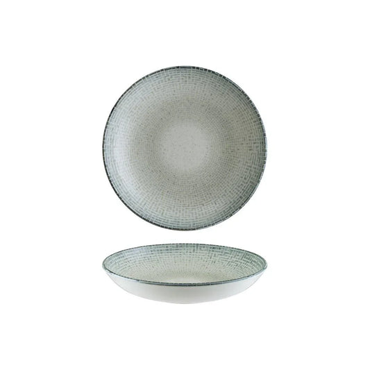 Bonna Maze Round Flared Bowl 230x45mm / 1000ml (Box of 6) - Kitchenly
