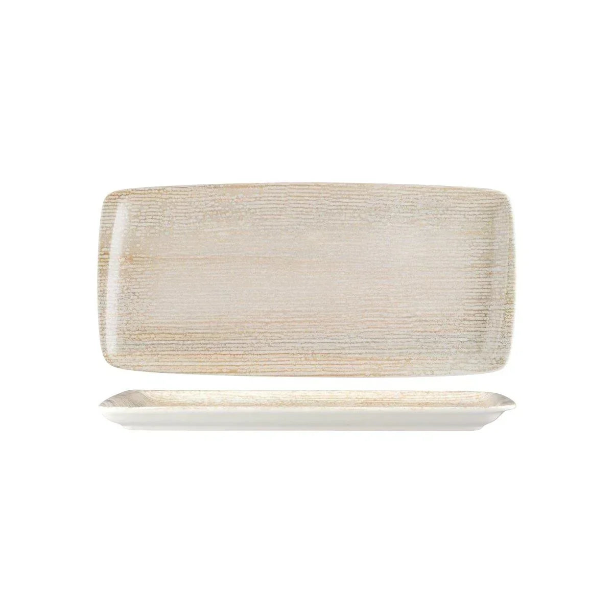 Bonna Patera Rectangular Platter 350x170x20mm (Box of 12) - Kitchenly