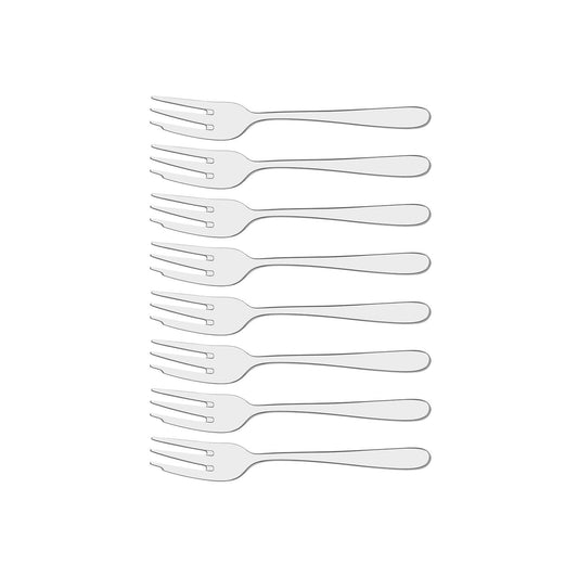 Tablekraft Aero Dawn Cake Fork Set 8pc - Kitchenly