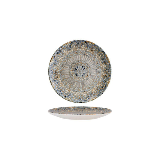 Bonna Luca Mosaic Round Coupe Plate 210mm (Box of 12) - Kitchenly