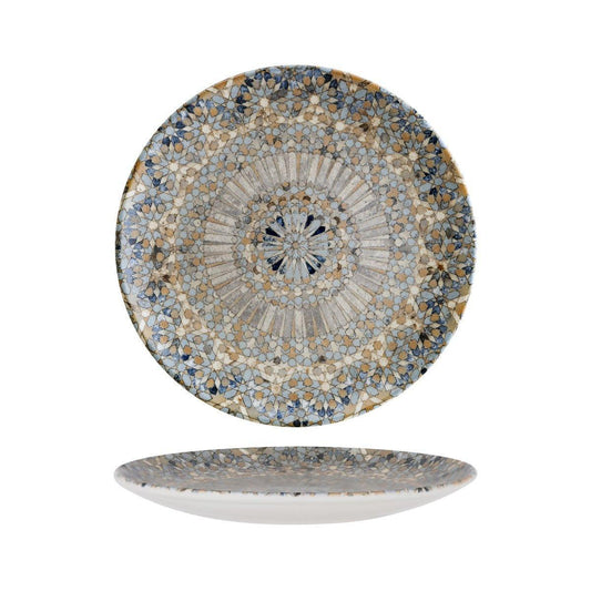 Bonna Luca Mosaic Round Coupe Plate 270mm (Box of 12) - Kitchenly