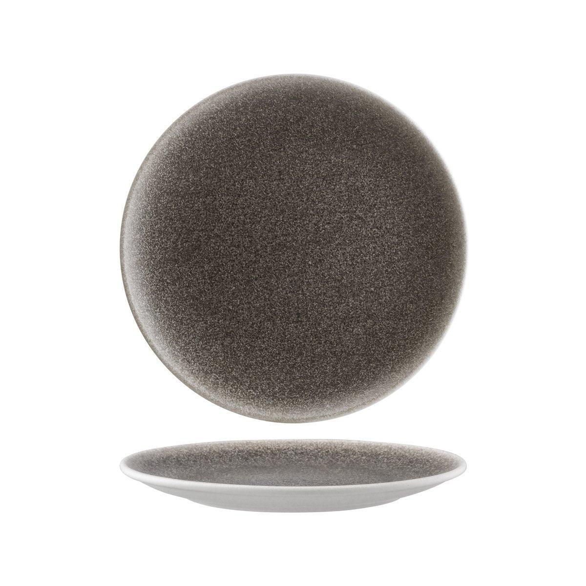 Bonna Luca Wood Round Coupe Plate 270mm (Box of 12) - Kitchenly