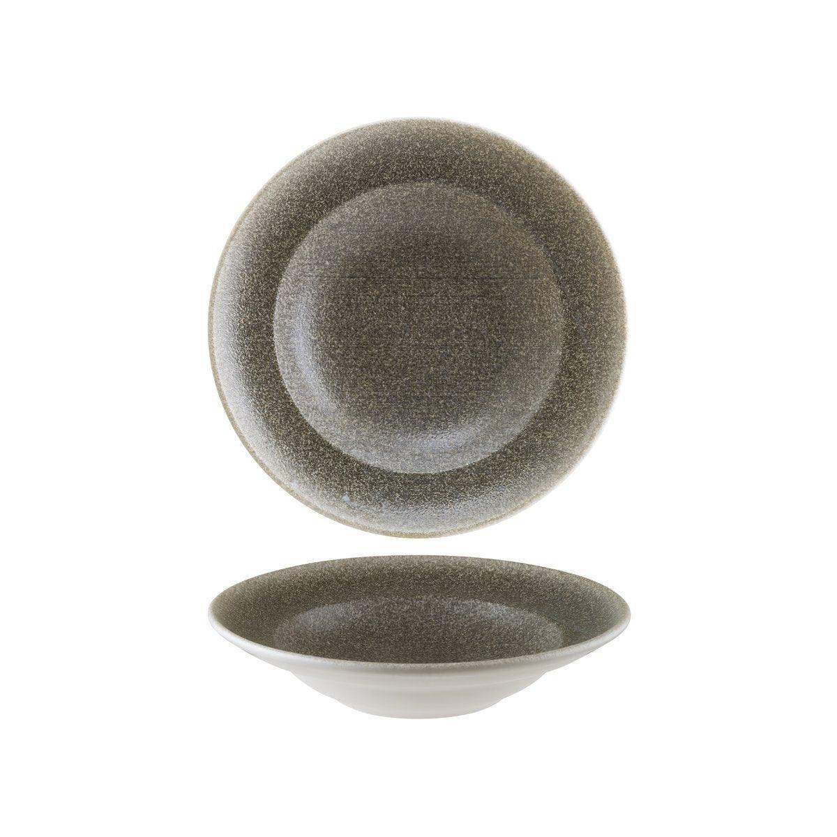 Bonna Luca Wood Round Flared Bowl 240x50mm / 400ml (Box of 6) - Kitchenly