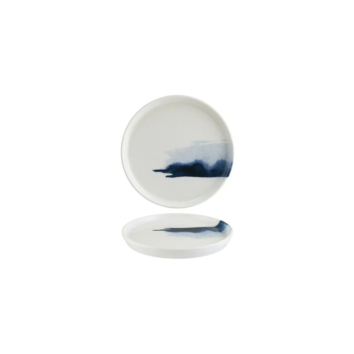 Bonna Blue Wave Hygge Round Plate 160mm (Box of 12) - Kitchenly