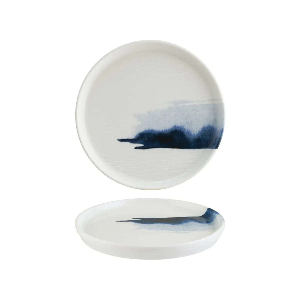 Bonna Blue Wave Hygge Round Plate 280mm (Box of 6) - Kitchenly