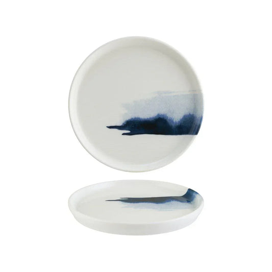 Bonna Blue Wave Hygge Round Plate 280mm (Box of 6) - Kitchenly