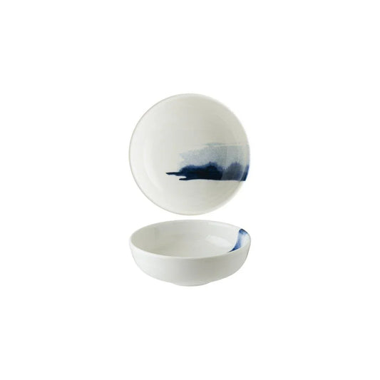 Bonna Blue Wave Hygge Round Bowl 140x50mm / 450ml (Box of 12) - Kitchenly