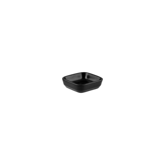 Bonna Notte Black Square Dish 90x90x30mm / 250ml (Box of 12) - Kitchenly