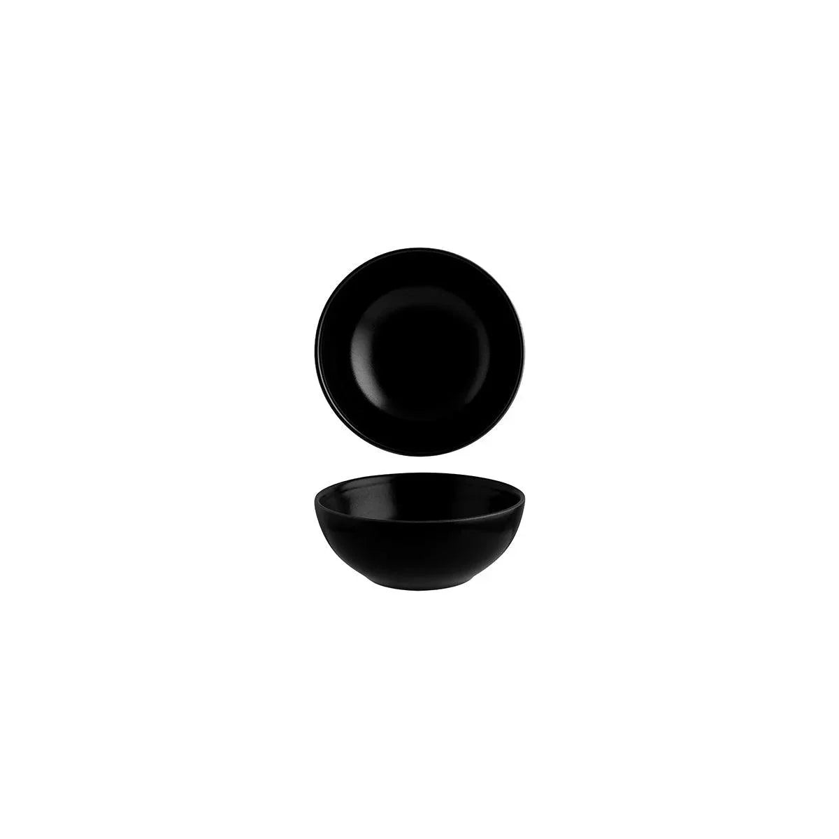 Bonna Notte Black Notte Black Moss Bowl 130x40mm / 450ml (Box of 12) - Kitchenly