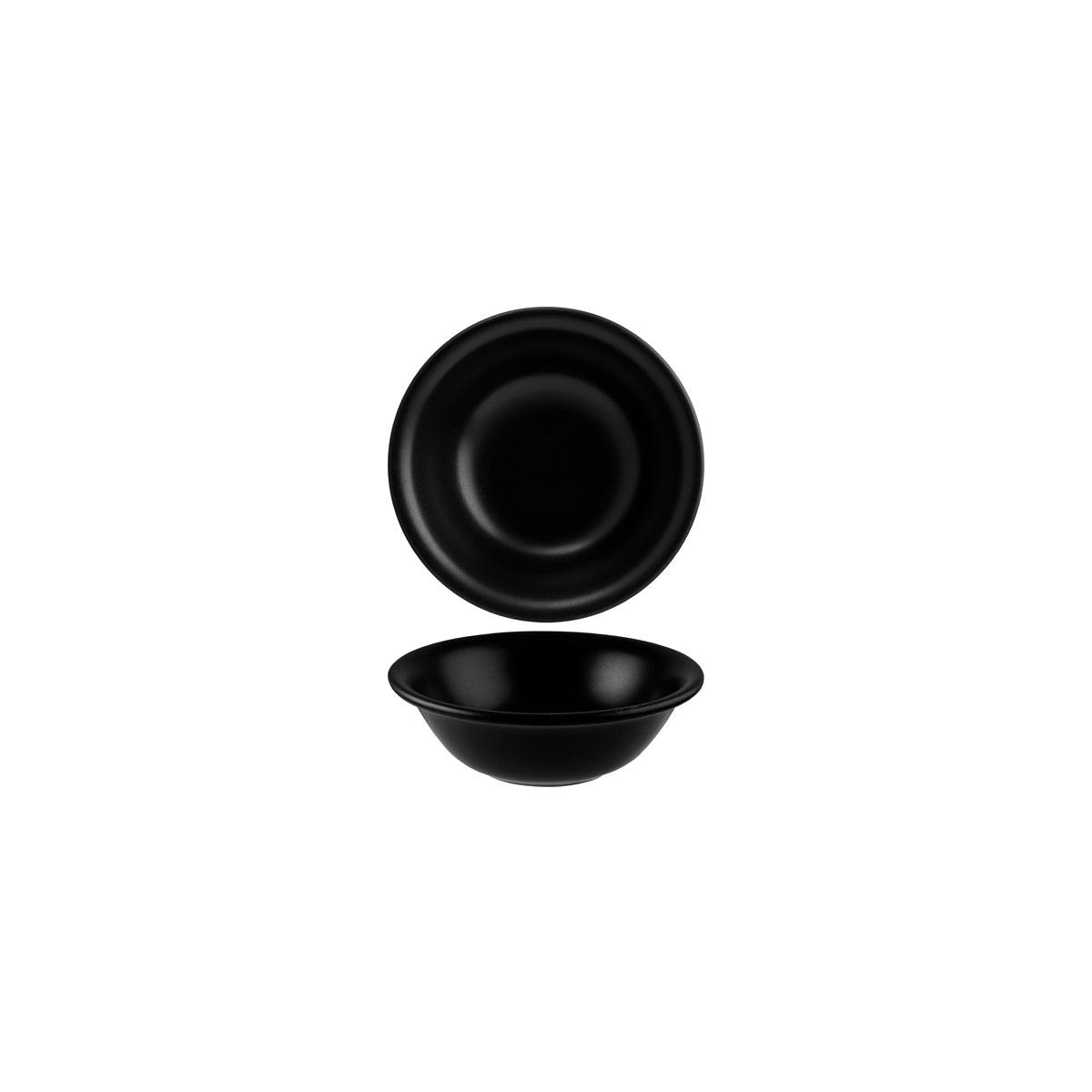 Bonna Notte Black Gourmet Bowl 160x53mm / 400ml (Box of 12) - Kitchenly
