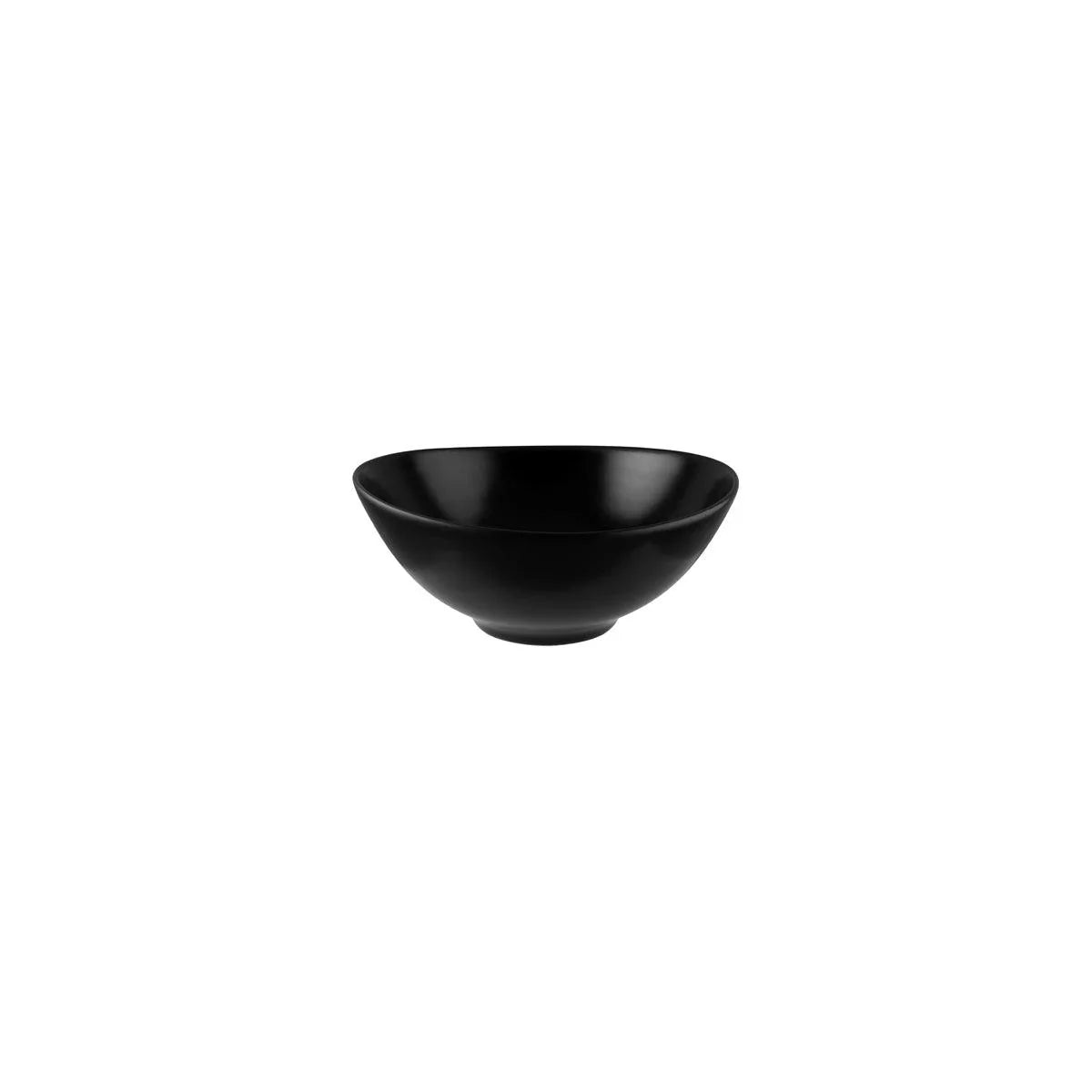 Bonna Notte Black Agora Round Bowl 190x80mm / 1040ml (Box of 6) - Kitchenly