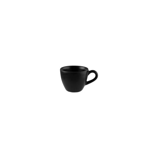 Bonna Notte Black Turkish Coffee Cup 90x75mm / 70ml (Box of 6) - Kitchenly
