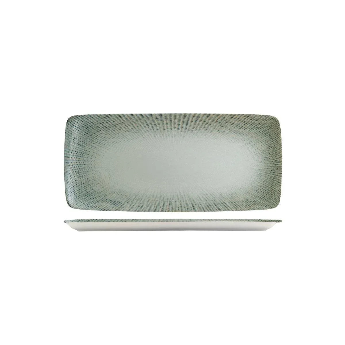 Bonna Sway Rectangular Platter 340x160x20mm (Box of 12) - Kitchenly