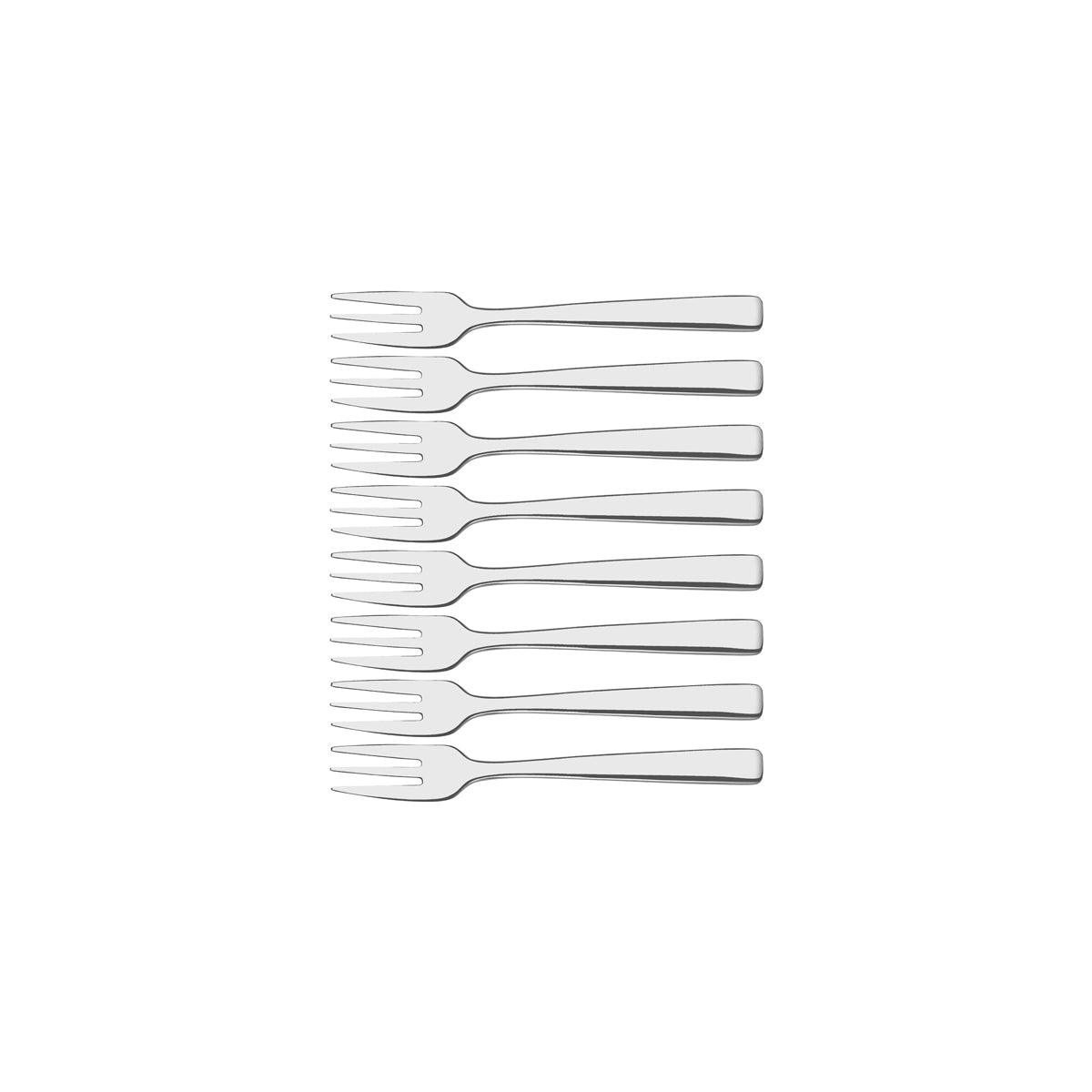 Tablekraft Amalfi Oyster Fork Set 8pc - Kitchenly