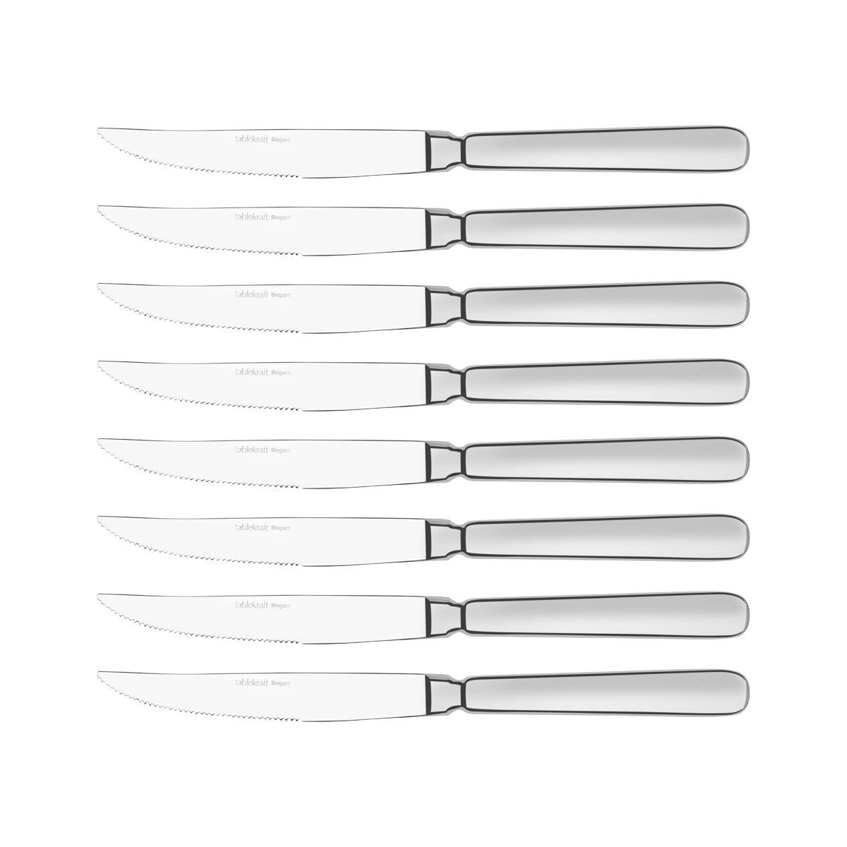 Tablekraft Bogart Steak Knive Set 8pc - Kitchenly