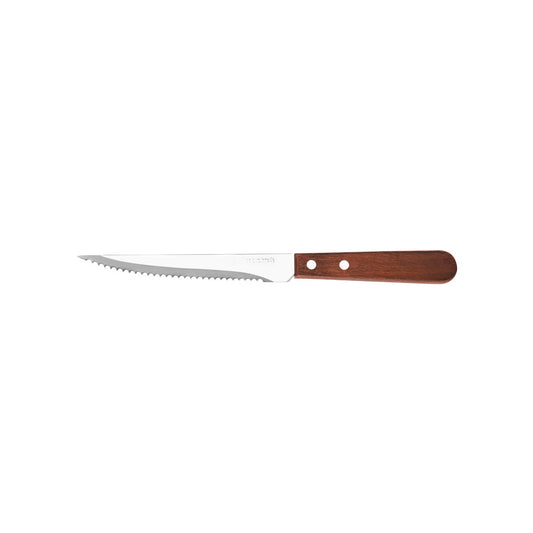 Tablekraft Steak Knives Pakkawood Handle Pointed Tip (Box of 12)