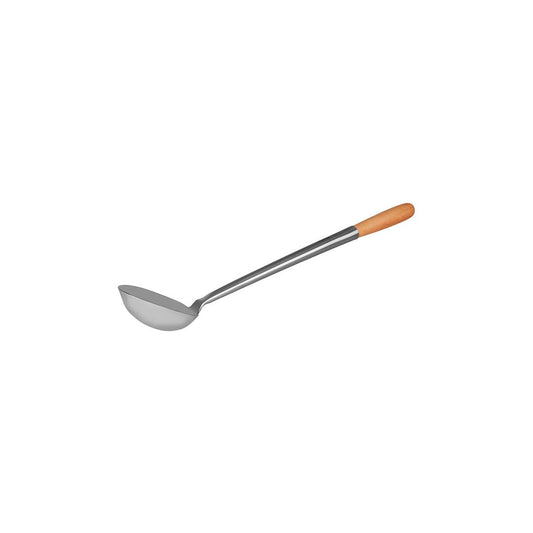 Chef Inox Ladle Wood Handle 115x360mm - Kitchenly
