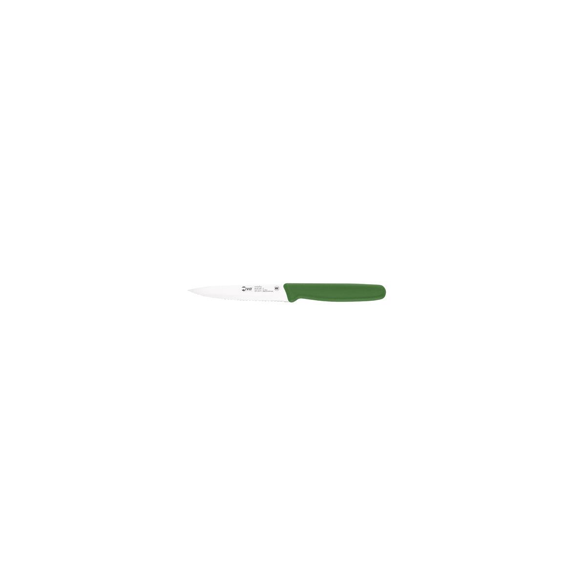 Ivo Professional Line I Paring Knife Green 100mm - Kitchenly