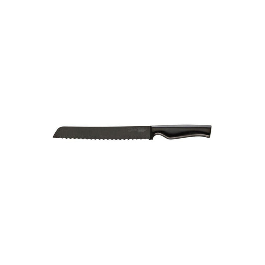 Ivo Virtu Bread Knife Serrated Black 205mm - Kitchenly