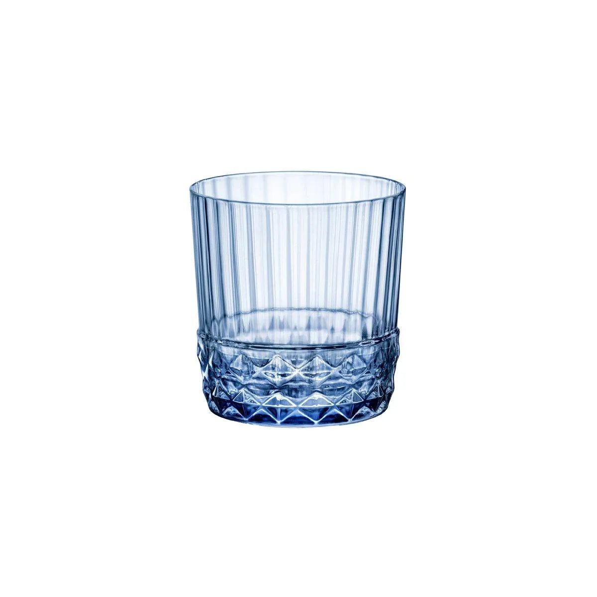 Bormioli Rocco America 20s Sapphire Blue D.O.F Tumbler 370ml (Box of 36) - Kitchenly