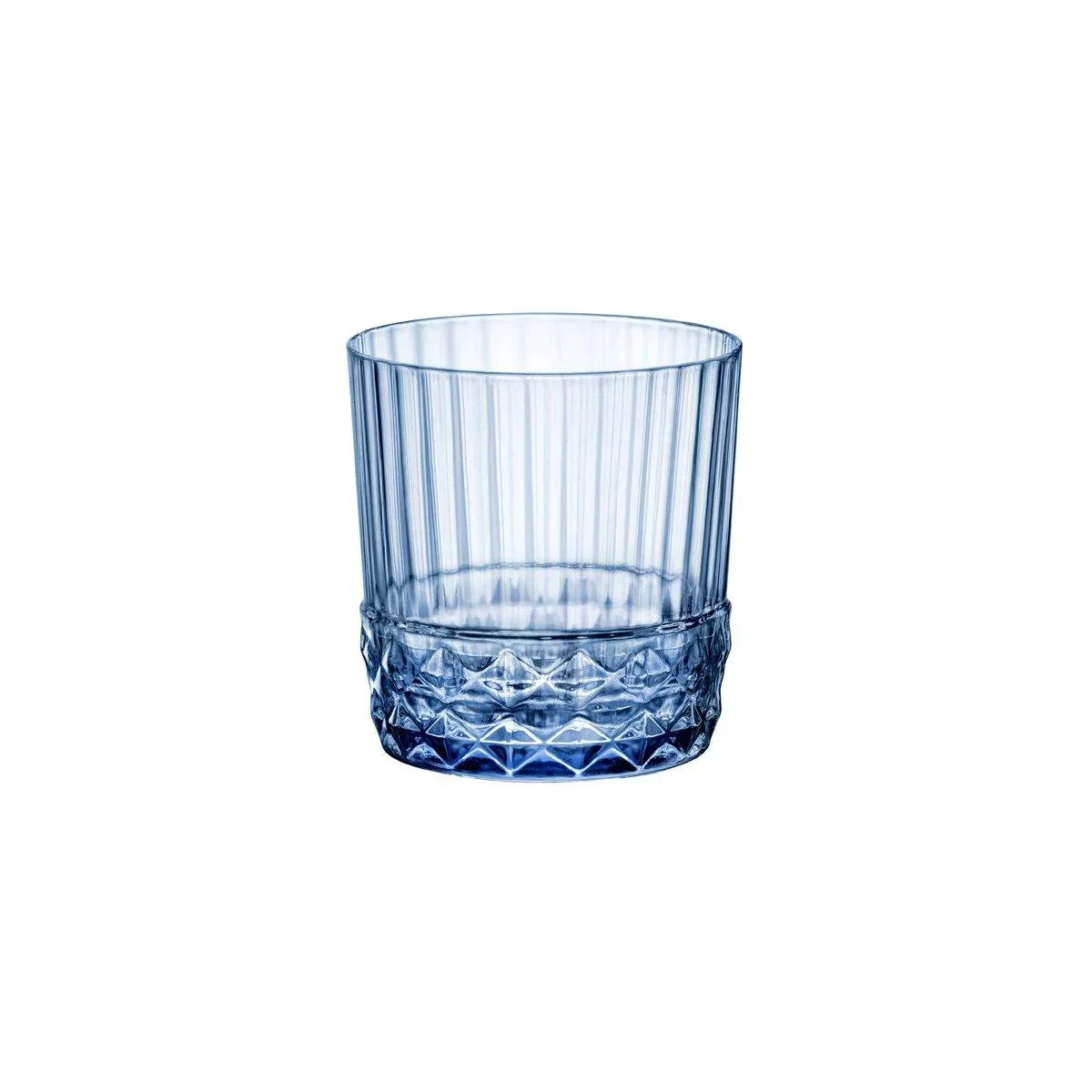 Bormioli Rocco America 20s Sapphire Blue D.O.F Tumbler 370ml (Box of 36) - Kitchenly
