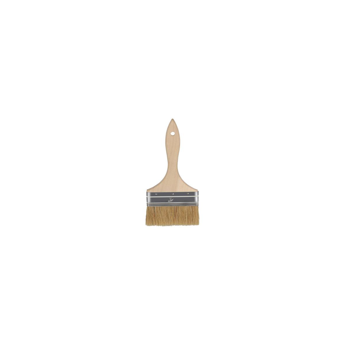 Chef Inox Pastry Brush Natural 100mm - Kitchenly