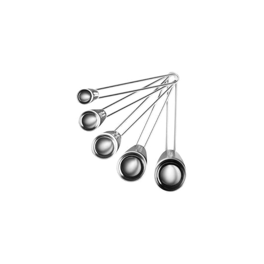 Chef Inox Milano Measuring Spoon Set 5pc - Kitchenly