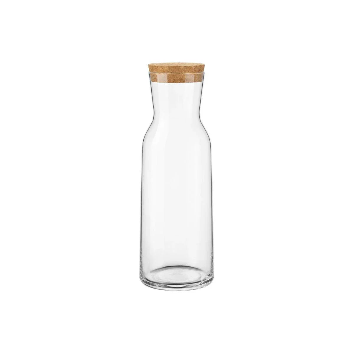 Bormioli Rocco Aquaria Carafe Cork Lid 1100ml - Kitchenly