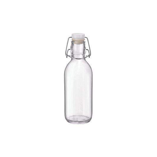 Bormioli Rocco Emilia Bottle 540ml With Leak Proof Swing Top Lid