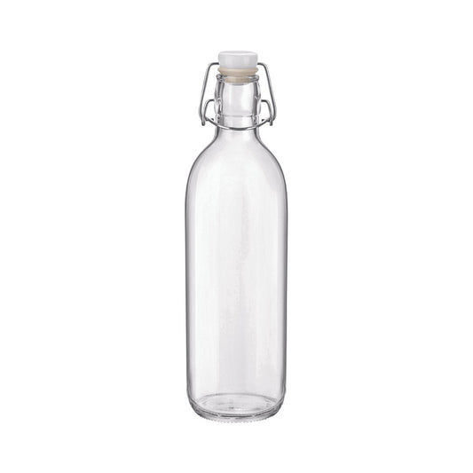 Bormioli Rocco Emilia Bottle 1082ml With Leak Proof Swing Top Lid
