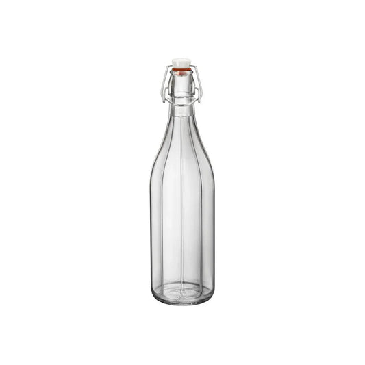 Bormioli Rocco Oxford Clear Bottle 1000ml (Box of 6) - Kitchenly